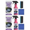 Fast-acting Heavy-duty Grill Degreaser Spray, 2 Set X 120ml Bbq Cleaner Degreaser, All Purpose Barbecue Cleaner With Towel & Sponge, For Oven, Stove Top, Drip Pans, Pot, Grate, Outdoor Grills view 1