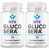 (2 Pack) Gluco Sera Capsules, Official GlucoSera Blood Support Pills with All Natural Ingredients, Advanced Gluco Sera Health & Wellness Support Formula with Max Strength Multivitamins (120 Capsules) view 1