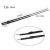 10pairs 2.8mm Spring Metal Glasses Temple Eyeglasses Leg Repair Accessory T36(T36 Mix Color) view 2