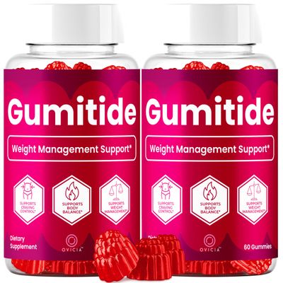 (2 Pack) Gumitide Gummies - Gumi Tide Support Advanced Formula Gummy Maximum Strength, Daily GumitideGummies Premium All Natural Ingredients Overall Health & Wellness Reviews, 120 Gummies for 2 Months