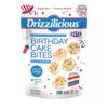 Drizzilicius Birthday Cake Mini Rice Cakes, White Chocolate Drizzled Snack, Gluten Free, Vegan, Non-GMO, Plant Based, Low Calorie Crunchy Snack, 4 Oz - Celebrate 250 Years of the USA view 1
