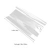 TOMETURE 1 Roll Cellophane Wrapping Sheet - 1.4 Mil Clear Cellophane Wrap for Graduation Mother'S Day and Florist DIY Crafts - 20 Inch Wide 65 Feet Length view 2