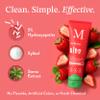 Mouthology Hydroxyapatite Kids Toothpaste (3pk, Fluoride Free) with Xylitol, Non Toxic Fluoride Free Toothpaste for Kids, All Ages (1-3), (3-6) & (6-12) Strawberry, 4oz view 2