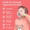 Mouthology Hydroxyapatite Kids Toothpaste (3pk, Fluoride Free) with Xylitol, Non Toxic Fluoride Free Toothpaste for Kids, All Ages (1-3), (3-6) & (6-12) Strawberry, 4oz view 3