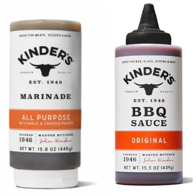 Kinder's Marinades, BBQ, Dipping & Wing Sauces - 2 bottles (Original & All Purpose)