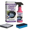 Heavy Duty Grill Degreaser Spray, 2026 Upgrade Heavy Duty Grill Grease Eraser Spray with Cloth Sponge Scrubber Set,Remove Stubborn Grease Smoky Stains Outdoor BBQ Smoker Grates (3) view 1