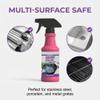 Heavy Duty Grill Degreaser Spray, 2026 Upgrade Heavy Duty Grill Grease Eraser Spray with Cloth Sponge Scrubber Set,Remove Stubborn Grease Smoky Stains Outdoor BBQ Smoker Grates (3) view 3
