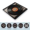 Vintage Vinyl Record Bathroom Scale for Body Weight High Precision Digital Scale for Home Portable Weight Scale with Auto Step-On Function and Clear LCD Easy to Read view 3