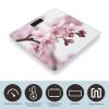 Cherry Blossom Bathroom Scale for Body Weight High Precision Digital Scale for Home Portable Weight Scale with Auto Step-On Function and Clear LCD Easy to Read view 3