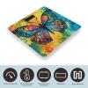 Butterfly Tie Dye Bathroom Scale for Body Weight High Precision Digital Scale for Home Portable Weight Scale with Auto Step-On Function and Clear LCD Easy to Read view 3