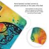 Butterfly Tie Dye Bathroom Scale for Body Weight High Precision Digital Scale for Home Portable Weight Scale with Auto Step-On Function and Clear LCD Easy to Read view 4