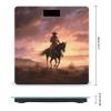 Cowboy West Bathroom Scale for Body Weight High Precision Digital Scale for Home Portable Weight Scale with Auto Step-On Function and Clear LCD Easy to Read view 2