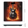 Rock Guitar Bathroom Scale for Body Weight High Precision Digital Scale for Home Portable Weight Scale with Auto Step-On Function and Clear LCD Easy to Read view 2