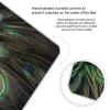 Green Peacock Feather Bathroom Scale for Body Weight High Precision Digital Scale for Home Portable Weight Scale with Auto Step-On Function and Clear LCD Easy to Read view 4
