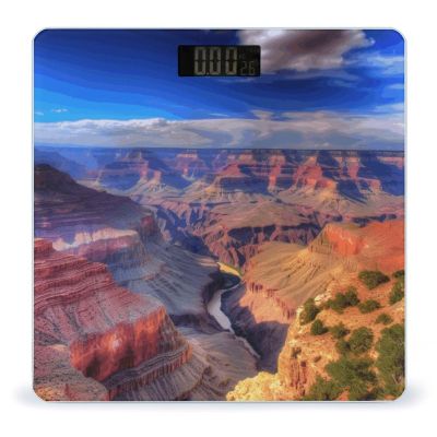 Beauty Grand Canyon Bathroom Scale for Body Weight High Precision Digital Scale for Home Portable Weight Scale with Auto Step-On Function and Clear LCD Easy to Read
