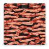 Bacon Pattern Bathroom Scale for Body Weight High Precision Digital Scale for Home Portable Weight Scale with Auto Step-On Function and Clear LCD Easy to Read view 1