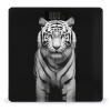 Black and White Tiger Bathroom Scale for Body Weight High Precision Digital Scale for Home Portable Weight Scale with Auto Step-On Function and Clear LCD Easy to Read view 1