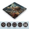 Christmas Gift Reindeer Bathroom Scale for Body Weight High Precision Digital Scale for Home Portable Weight Scale with Auto Step-On Function and Clear LCD Easy to Read view 3