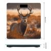 Antler Red Deer Bathroom Scale for Body Weight High Precision Digital Scale for Home Portable Weight Scale with Auto Step-On Function and Clear LCD Easy to Read view 2