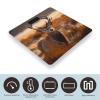 Antler Red Deer Bathroom Scale for Body Weight High Precision Digital Scale for Home Portable Weight Scale with Auto Step-On Function and Clear LCD Easy to Read view 3