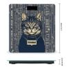 Criminal Cat Pictures Bathroom Scale for Body Weight High Precision Digital Scale for Home Portable Weight Scale with Auto Step-On Function and Clear LCD Easy to Read view 2