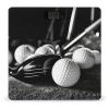 Black and White Golf Bathroom Scale for Body Weight High Precision Digital Scale for Home Portable Weight Scale with Auto Step-On Function and Clear LCD Easy to Read view 1