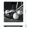 Black and White Golf Bathroom Scale for Body Weight High Precision Digital Scale for Home Portable Weight Scale with Auto Step-On Function and Clear LCD Easy to Read view 2