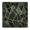 Black and Gold Geometric Bathroom Scale for Body Weight High Precision Digital Scale for Home Portable Weight Scale with Auto Step-On Function and Clear LCD Easy to Read view 1