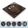 Coffee Bean Owl Bathroom Scale for Body Weight High Precision Digital Scale for Home Portable Weight Scale with Auto Step-On Function and Clear LCD Easy to Read view 3