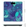 Blue Teal Lemon Bathroom Scale for Body Weight High Precision Digital Scale for Home Portable Weight Scale with Auto Step-On Function and Clear LCD Easy to Read view 2