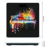 Colorful Piano Keyboard Music Note Bathroom Scale for Body Weight High Precision Digital Scale for Home Portable Weight Scale with Auto Step-On Function and Clear LCD Easy to Read view 2