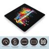 Colorful Piano Keyboard Music Note Bathroom Scale for Body Weight High Precision Digital Scale for Home Portable Weight Scale with Auto Step-On Function and Clear LCD Easy to Read view 3