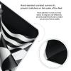 Black White Formula Checkered Flags Pattern Bathroom Scale for Body Weight High Precision Digital Scale for Home Portable Weight Scale with Auto Step-On Function and Clear LCD Easy to Read view 4