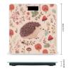 Lovely Hedgehog Bathroom Scale for Body Weight High Precision Digital Scale for Home Portable Weight Scale with Auto Step-On Function and Clear LCD Easy to Read view 2