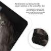 Black and White Tiger Bathroom Scale for Body Weight High Precision Digital Scale for Home Portable Weight Scale with Auto Step-On Function and Clear LCD Easy to Read view 4