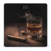 Cigar & Whiskey Bathroom Scale for Body Weight High Precision Digital Scale for Home Portable Weight Scale with Auto Step-On Function and Clear LCD Easy to Read view 1