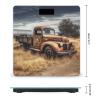 Old Truck Car Bathroom Scale for Body Weight High Precision Digital Scale for Home Portable Weight Scale with Auto Step-On Function and Clear LCD Easy to Read view 2