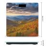 Blue Ridge Parkway Mountains Bathroom Scale for Body Weight High Precision Digital Scale for Home Portable Weight Scale with Auto Step-On Function and Clear LCD Easy to Read view 2
