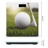 Sport Golf Ball Bathroom Scale for Body Weight High Precision Digital Scale for Home Portable Weight Scale with Auto Step-On Function and Clear LCD Easy to Read view 2