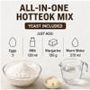 Korean Sweet Pancake Mix (Hotteok), Soft & Chewy Korean Street Food, Easy to Make Dough Mix, Family Size 4.4 lb (2 kg), EMERALD GARDEN view 3
