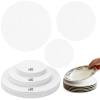 Sacolin 60 Pcs Felt Plate Protectors, White Pan Dividers Pads, 5/7.5/10.5 in, Non-Slip, Anti-Scratch & Thickened Thermal Insulation for Dinnerware Storage view 2