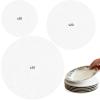 Sacolin 60 Pcs Felt Plate Protectors, White Pan Dividers Pads, 5/7.5/10.5 in, Non-Slip, Anti-Scratch & Thickened Thermal Insulation for Dinnerware Storage view 3