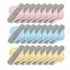 24 Pcs Reusable Incontinence Pads for Women, Washable Menstrual Pads with Wings and Snap Buttons, Cotton Cloth Panty Liners for Light Bladder Leaks, Periods, Postpartum Care and Daily Protection (24) view 1