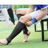PAKHUDB Calf Compression Sleeves 1Pair Breathable Summer Long Stomping Heel Calf Socks, Soccer Shin Guard Sleeves(Black) view 2