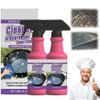 Fast-Acting Heavy-Duty Grill Degreaser Spray,120ML BBQ Grill Cleaner Spray for Outdoor Grills,All Purpose Oven Degreaser Cleaner for Barbecue Grills, Smoky Stains and Stubborn Grease,Remove It All view 1
