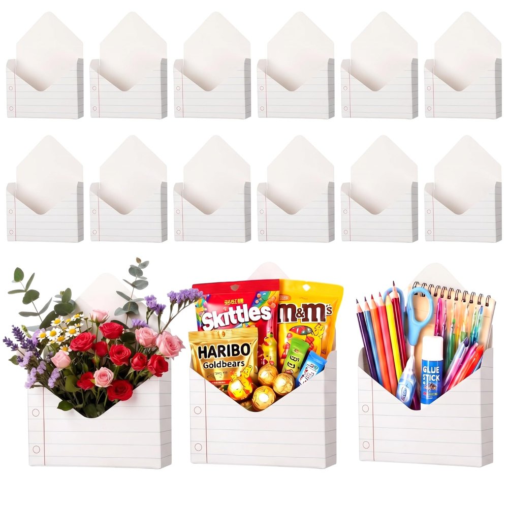Maitys 24 Pcs Back to School Gift Boxes for Teacher Students Notebook Line