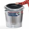 10-Gallon Galvanized Steel Trash Can Infinity Lid Replacement LI29179 view 2