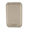 35 Qt. Plastic Flip-Top Waste Container Lid in Champagne FE14966 view 3