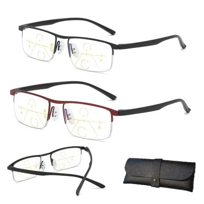 Auto Adjusting HD Reading Glasses, for Near and Far, Self Adjusting Eyeglasses for Women/Men, Adaptive Smart Vision (2Pcs, +1.5)