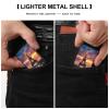 Beautiful Eiffel Tower Paris Lighter Case Personalized Double-Sided Lighter Cover Metal Protector Reusable Graffiti Lighters Sleeve view 3